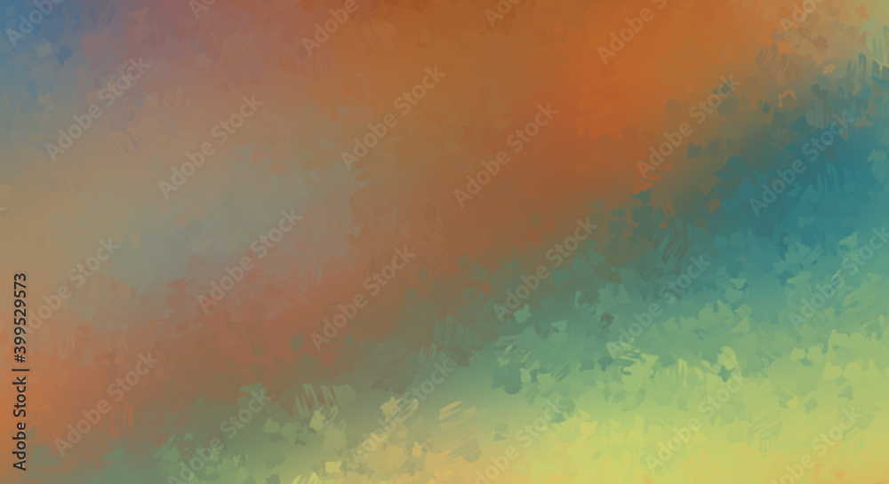 Fototapeta premium Brushed Painted Abstract Background. Brush stroked painting. Strokes of paint. 2D Illustration.