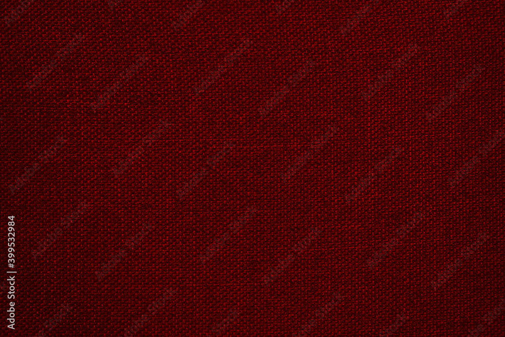 Fototapeta premium Red black abstract background. Dark red fabric texture background. Web banner.