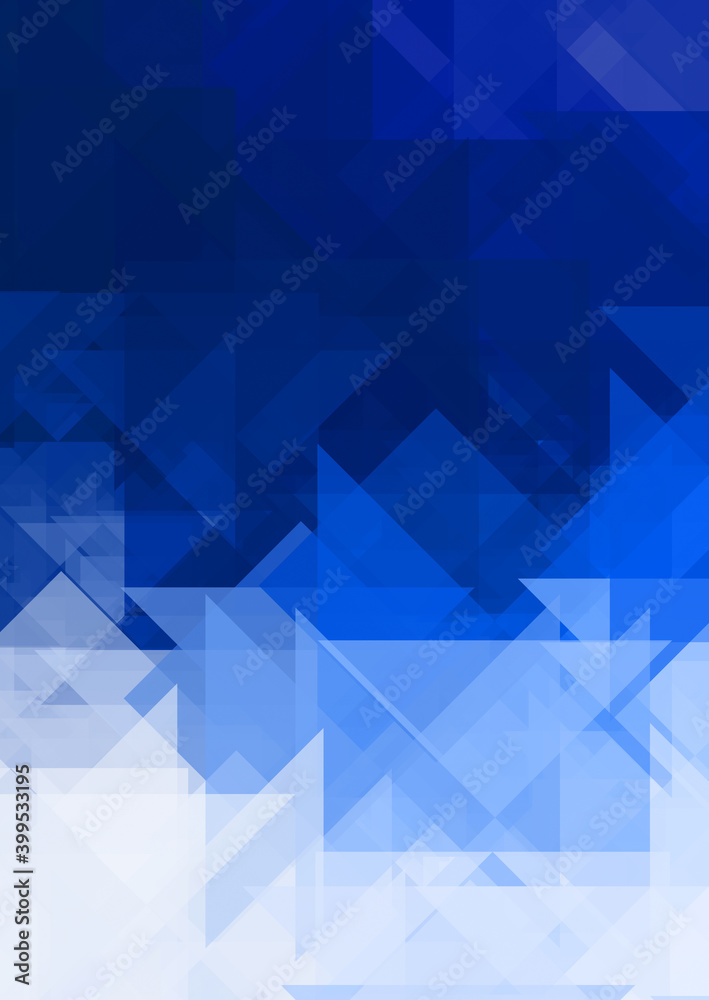 Fototapeta premium Overlapping design with triangles background. Abstract geometric wallpaper. Geometrical colorful triangular shapes.