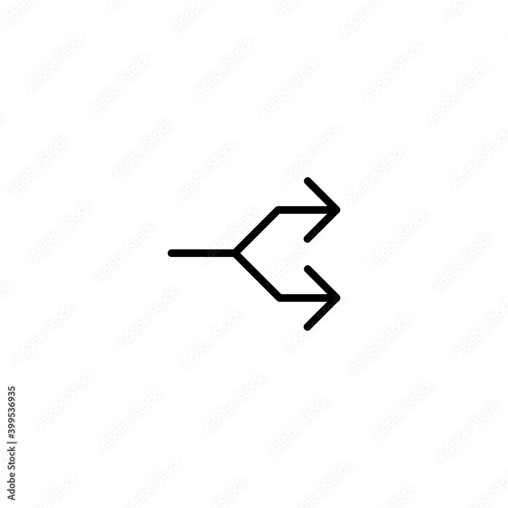 Arrow right icon. Multimedia symbol modern, simple, vector, icon for website design, mobile app, ui. Vector Illustration Arrow right icon. Multimedia symbol modern, simple, vector, icon for website design, mobile app, ui. Vector Illustration
