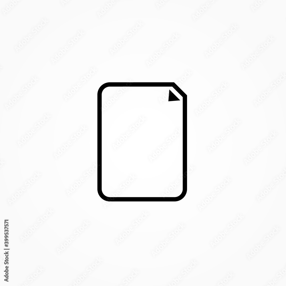 document line icon document line icon