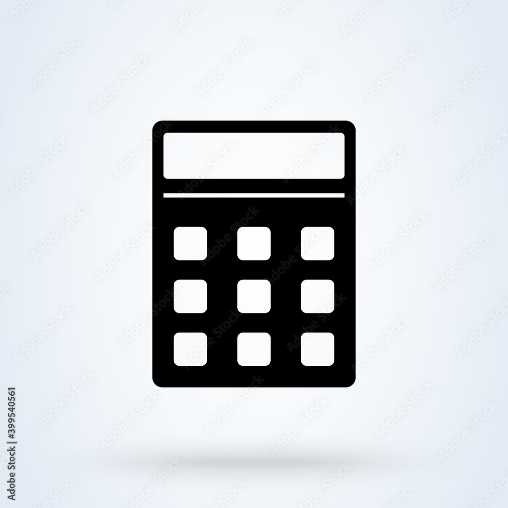 calculator, math icon. Element of education illustration. Signs and symbols can be used for web, logo, mobile app, UI, UX. Vector Simple modern icon design illustration. calculator, math icon. Element of education illustration. Signs and symbols can be used for web, logo, mobile app, UI, UX. Vector Simple modern icon design illustration.