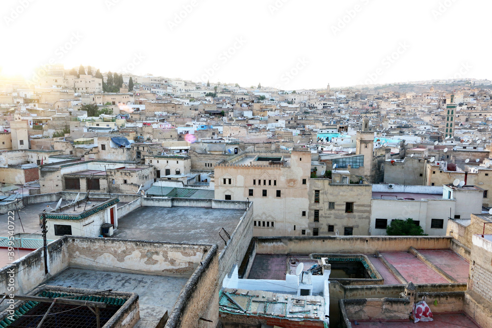Mesmerizing skyline of Fes, Morocco Mesmerizing skyline of Fes, Morocco