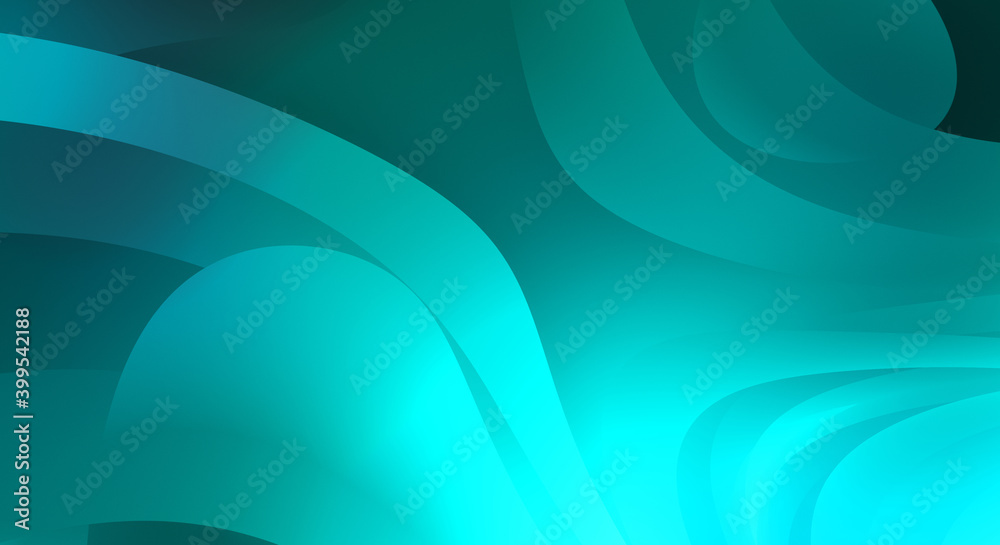 Abstract background with colorful gradient. Vibrant graphic wallpaper with stripes design. Fluid 2D illustration of modern movement.