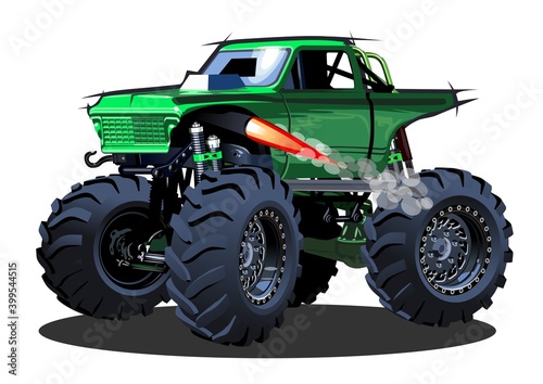 Cartoon Monster Truck