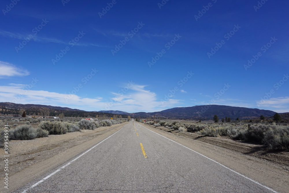 Naklejka premium Desert Highway