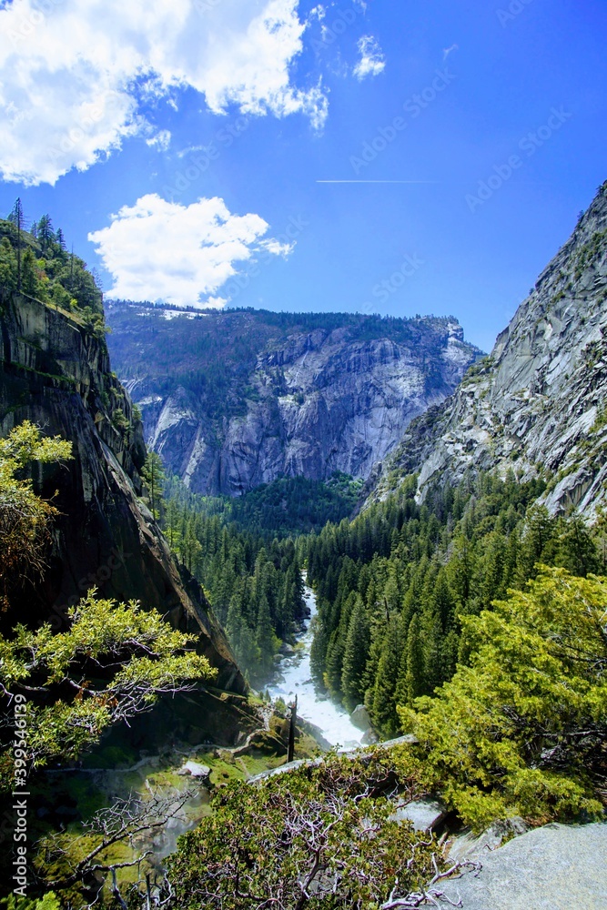 Yosemite View from Nevada Falls