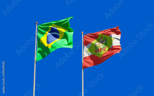 Santa Catarina Brazil State Flag
