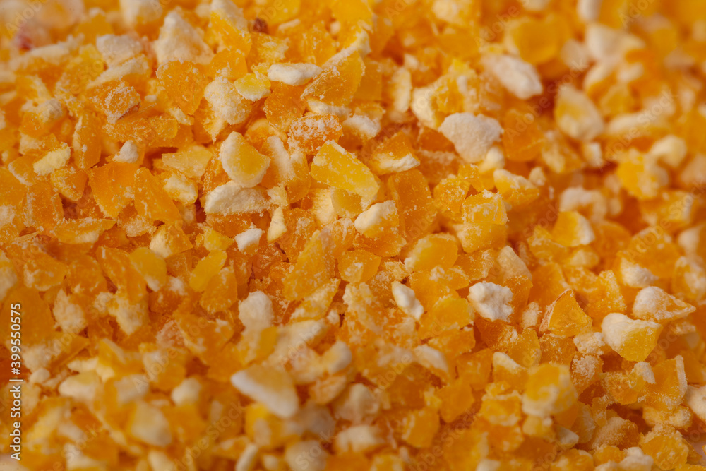Close up Corn grits background, healthy food Close up Corn grits background, healthy food