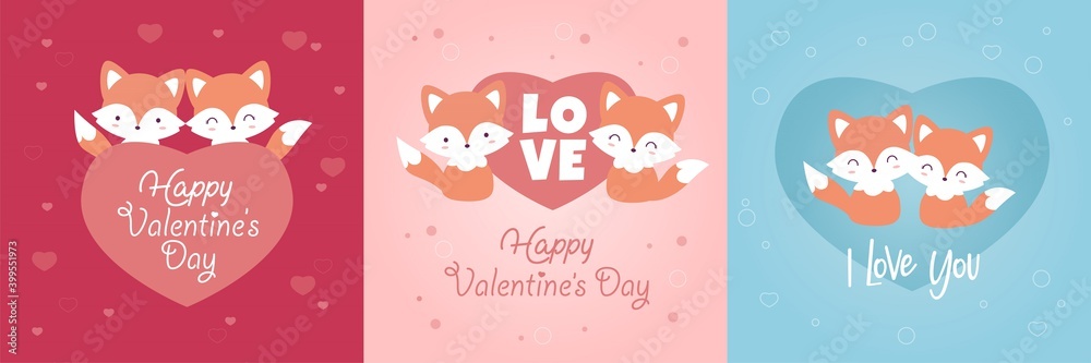 Valentine's day character illustration pack Valentine's day character illustration pack