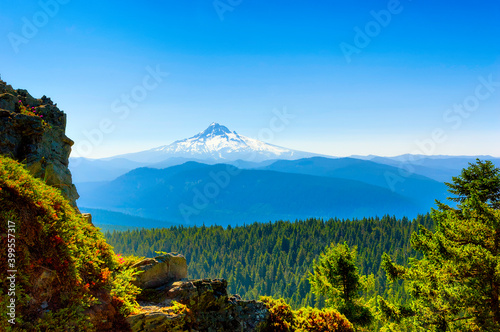 Mt. Hood Seen From Larch Mountain