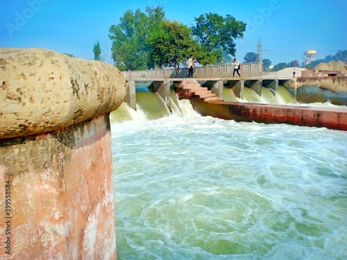 dam on the river © Jitendra786@