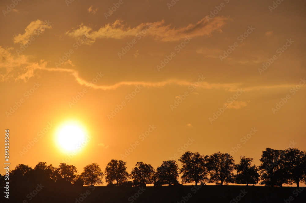 Fototapeta premium Sonne am Horizont
