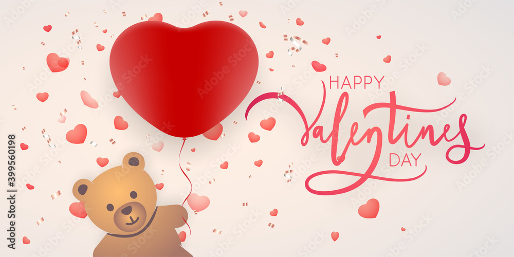 Toy bear with heart. Design for Valentines postcard, invitation. Vector illustration Toy bear with heart. Design for Valentines postcard, invitation. Vector illustration