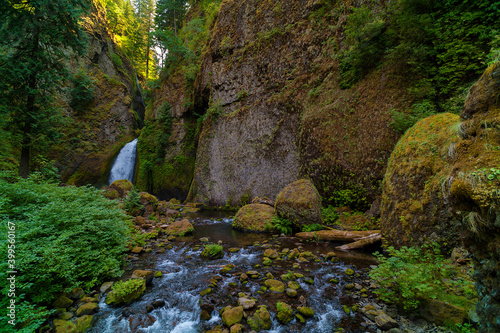 wahclella falls Falls in the Columbia River Gorge photo