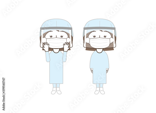 女性：医療：医療従事者