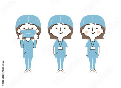 女性：医療：外科医