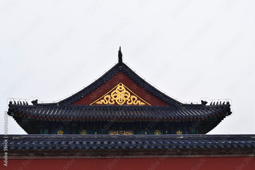 Tiantan Park Temple of Heaven Decorative Roof Tiantan Park Temple of Heaven Decorative Roof