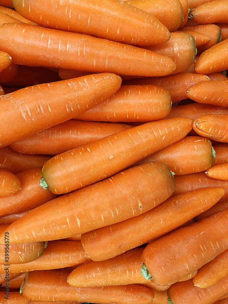 View of carrot texture background View of carrot texture background