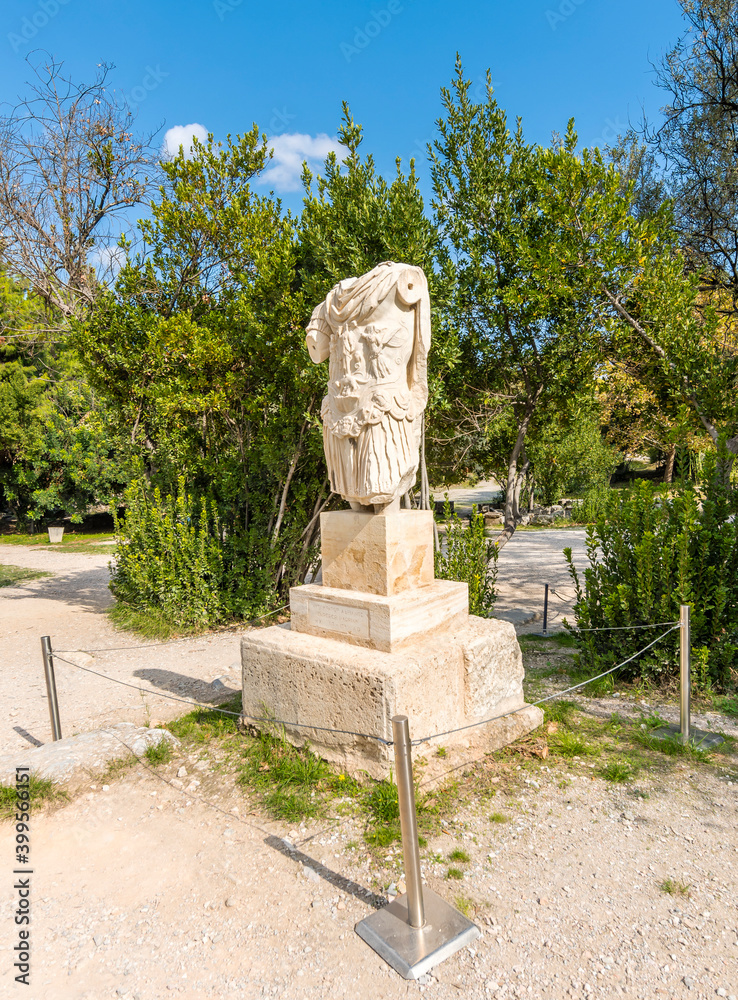 Ancient Agora of Athens in Greece