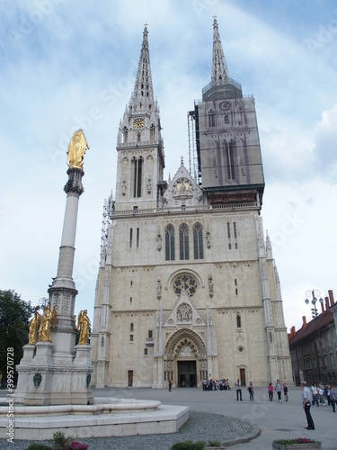 Kathedrale von Zagreb, Kroation cathedral of zagreb, croatia © Guenter