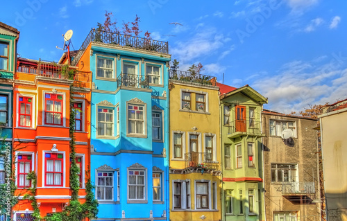 Balat neighbourhood, Istanbul, HDR Image