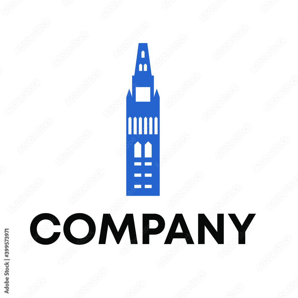 Obraz premium building real estate logo