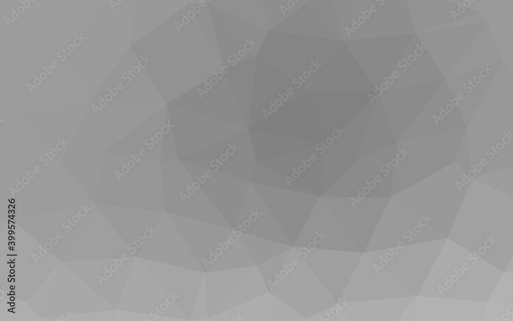 Light Silver, Gray vector triangle mosaic cover. Light Silver, Gray vector triangle mosaic cover.