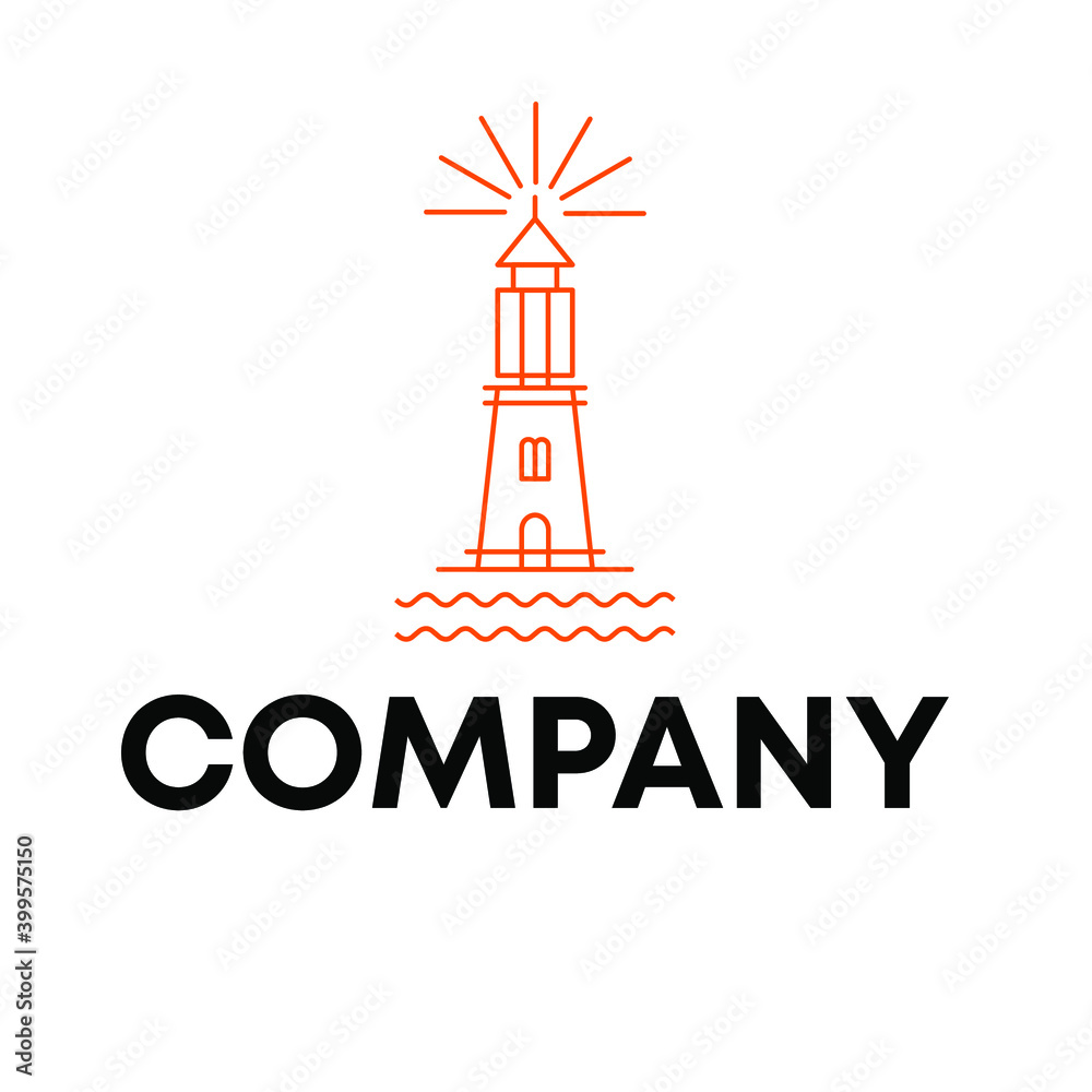 Mercusuar logo design Mercusuar logo design