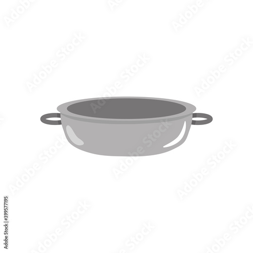 cooking pan icon, colorful design