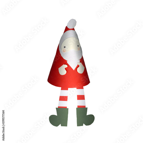 Santa Claus Decoration paper craft model