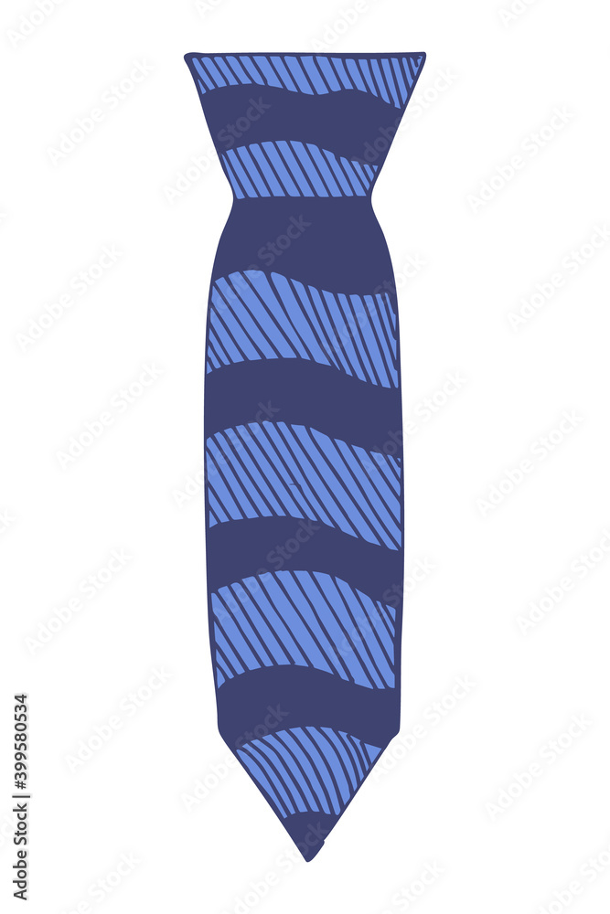 men's tie, set, doodle style, sketch illustration men's tie, set, doodle style, sketch illustration