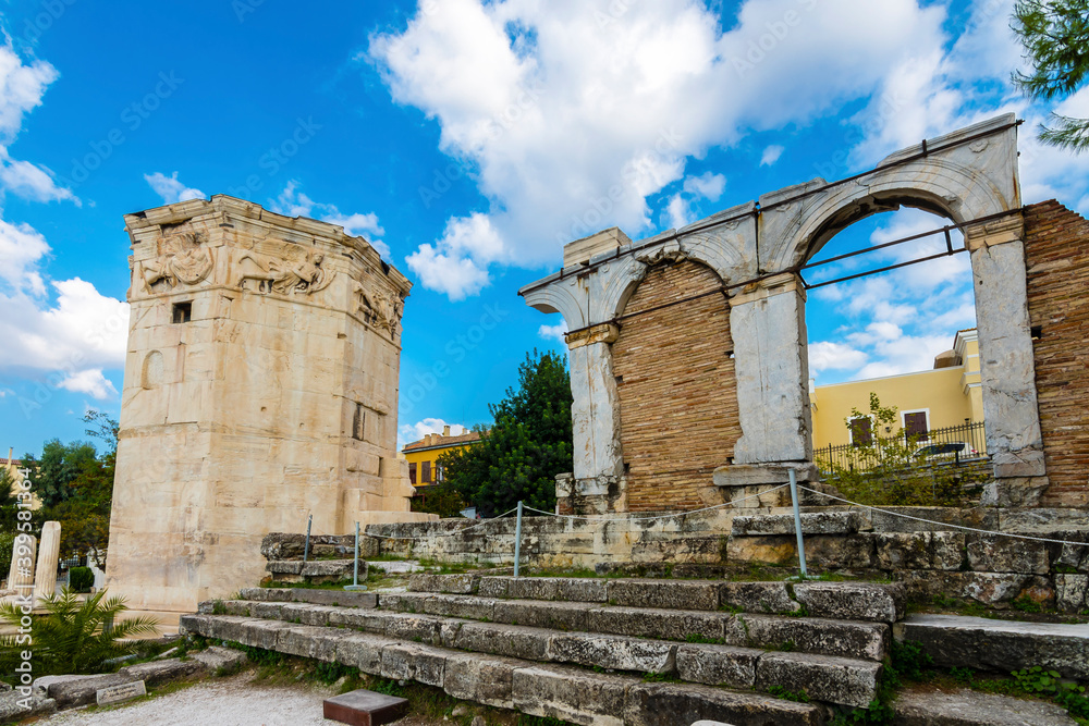 Ancient Roman Forum in Athens