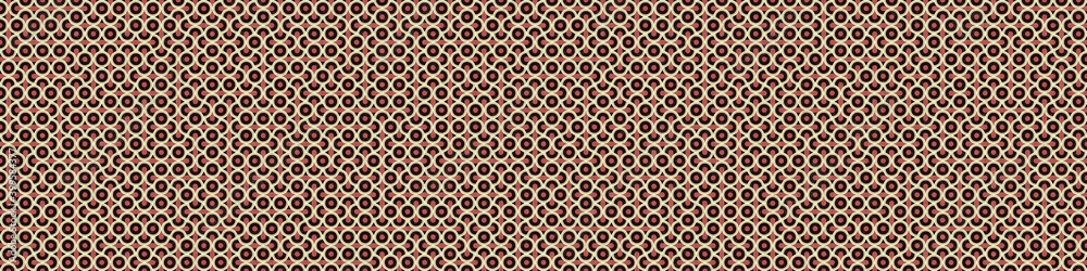 Naklejka premium Abstract Geometric Pattern generative computational art illustration