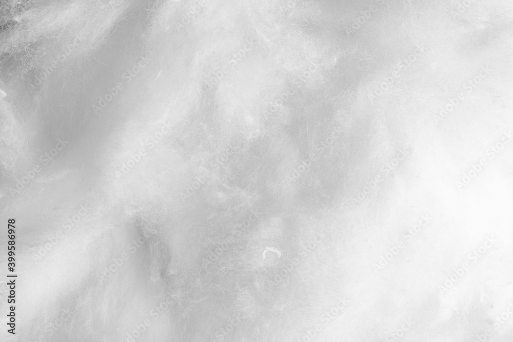 White cotton wool background close up. White cotton wool background close up.