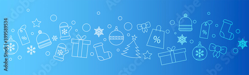 sfondo, cornice, natale, alberello	
