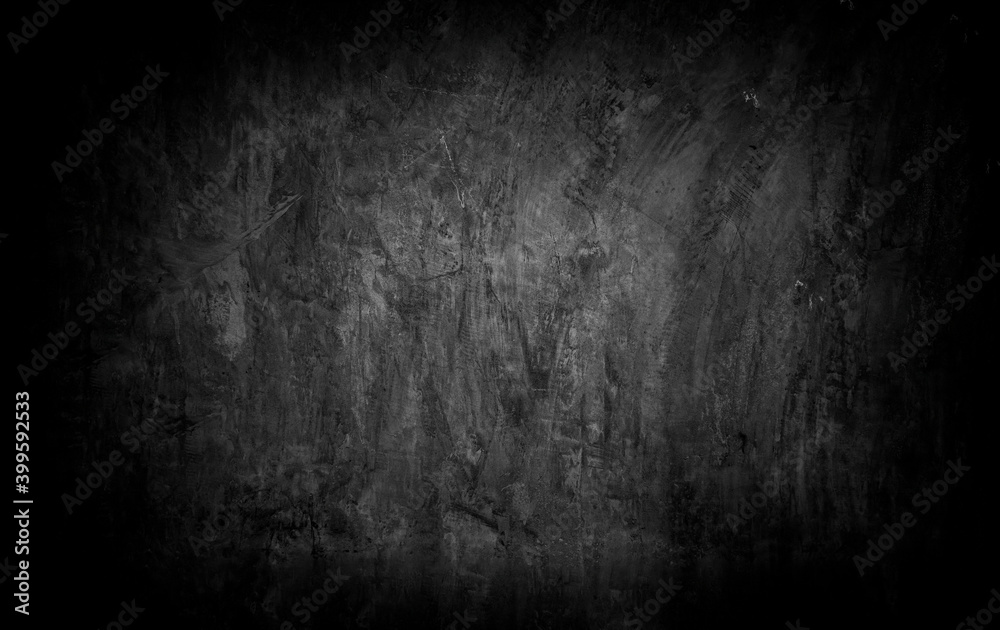 Old wall texture cement dark black gray  background abstract grey color design are light with white gradient background.