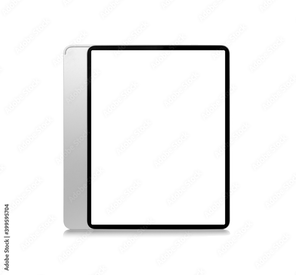 Tablet computer isolated on a white background. Tablet computer isolated on a white background.