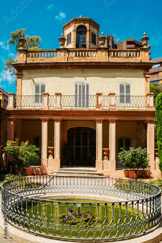 Wallpaper Mural Valencia, Spain-07/20/2019:Monforte Garden - Jardines de Monforte. A neoclassic design full of statues, pools, fountains, walkways and rest areas.	Editorial use only. Torontodigital.ca