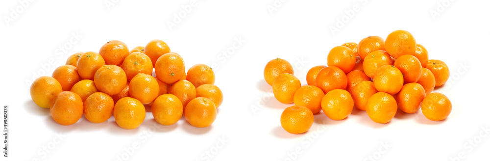 Tangerine isolated on white background Tangerine isolated on white background