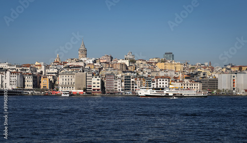 Galata Tower and Galata District in Istanbul, Turkey © EvrenKalinbacak
