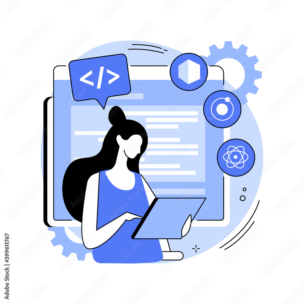 Cross Platform Frameworks Abstract Concept Vector Illustration Programming Build Tool Software Cross Platform Frameworks Abstract Concept Vector Illustration Programming Build Tool Software