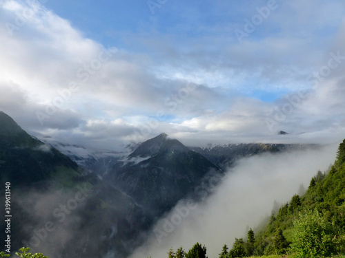 Berlin high path  Zillertal Alps in Tyrol  Austria