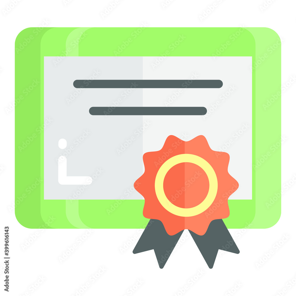 diploma flat icon, school and education icon diploma flat icon, school and education icon