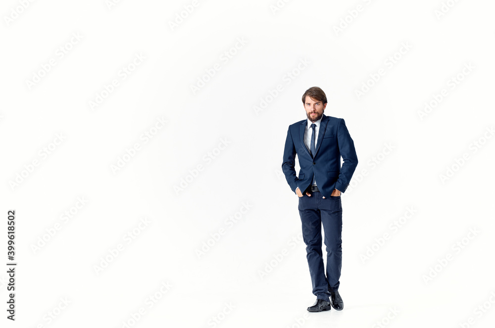business man classic suit blazer pants model business man classic suit blazer pants model
