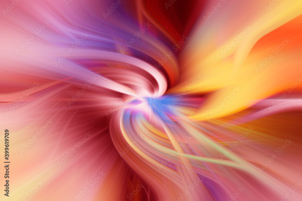 Set of swirls of different colors towards the center. Contemporary art graphics. Trendy abstract wallpaper for your desktop. Set of swirls of different colors towards the center. Contemporary art graphics. Trendy abstract wallpaper for your desktop.