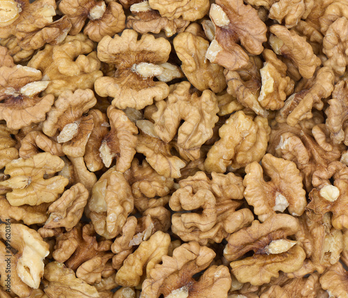 Walnut background, close up, food, top view