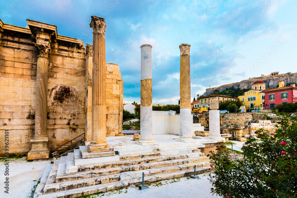 Fototapeta premium Hadrians Library in Athens