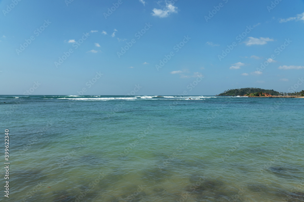 Mirissa, Sri Lanka, ocean water landscape view
