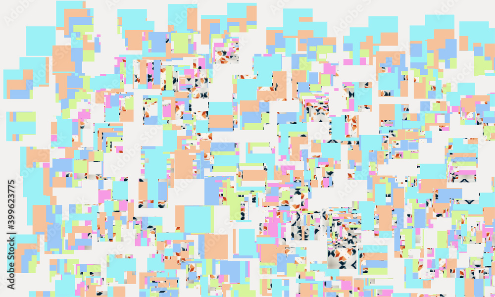 Fototapeta premium abstract background with squares